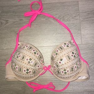 Victoria’s Secret Push-Up Sequin Bikini Top